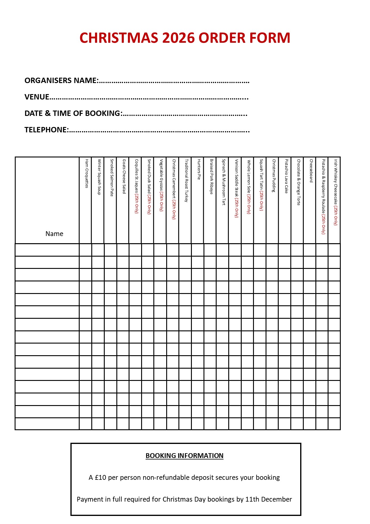 Christmas Order Form26